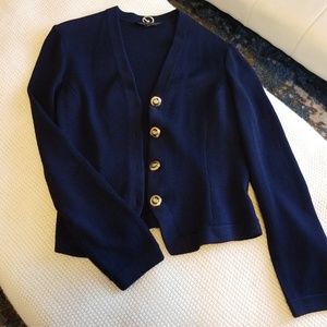 St. John basics sweater blazer